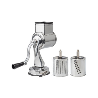 Suction Base Cheese Grater with 2 Grating Drums, The Italian Market Original since 1906
