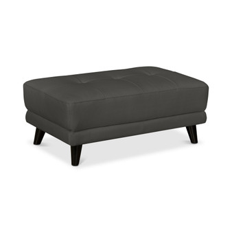 Lanz Leather Ottoman, Created for Macy's