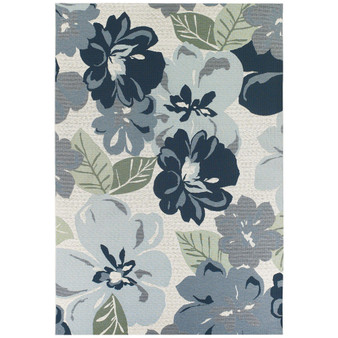 Dolce 4055/0234 Novella Grey 2'3" x 3'11" Indoor/Outdoor Area Rug