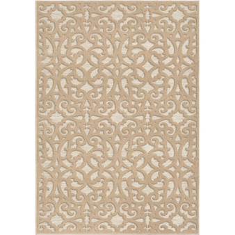 Bourne Seaborn Driftwood 5'2" x 7'6" Outdoor Area Rug