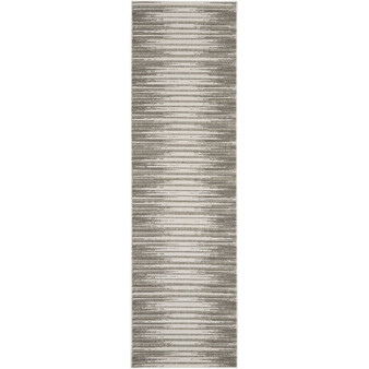 Key Largo KLG01 Silver 2'2" x 7'6" Runner Rug