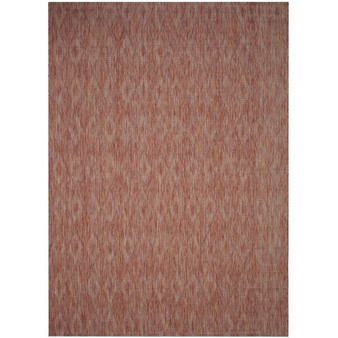Courtyard Red 9' x 12' Outdoor Area Rug