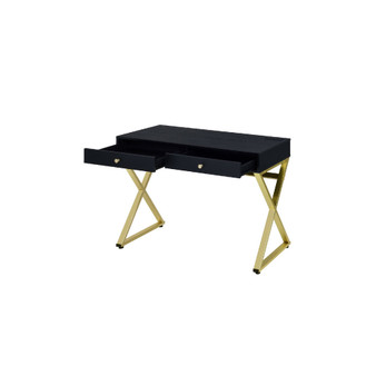 Coleen Writing Desk with USB Charging Dock
