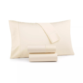 Sleep Luxe 800 Thread Count 100% Cotton 4-Pc. Sheet Set, Full, Created for Macy's