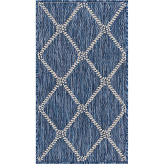 Shoreline SRL81875 1'10" x 3' Outdoor Area Rug
