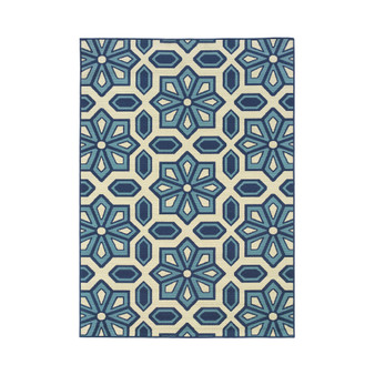Bella BEL12 2'5" x 4'5" Outdoor Area Rug