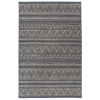 Nassau 404 Blue 5' x 7' Outdoor Area Rug
