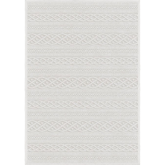 Bourne Jenna Neutral 5'2" x 7'6" Outdoor Area Rug