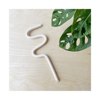 Plant Support Stake - White Wave