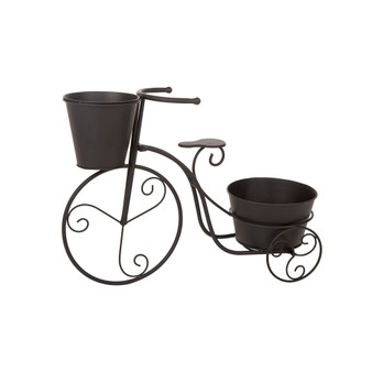 Metal Bicycle Planter