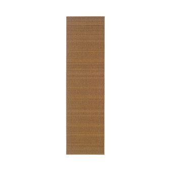 Veranda VER05 Tan 2'3" x 7'6" Runner Rug