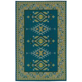 Lee Boulevard TDL05 1'9" x 3' Outdoor Area Rug