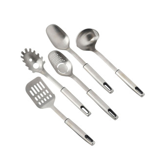 Stainless Steel Long Handle Tool Bundle, 5 Piece Set