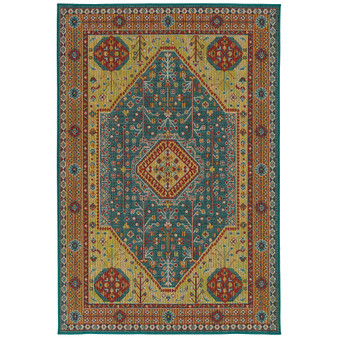 Lee Boulevard TDL03 1'9" x 3' Outdoor Area Rug