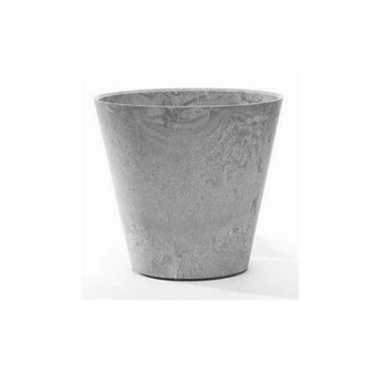 Artstone Nappa Round SelfWatering Planter Grey 8 Inch