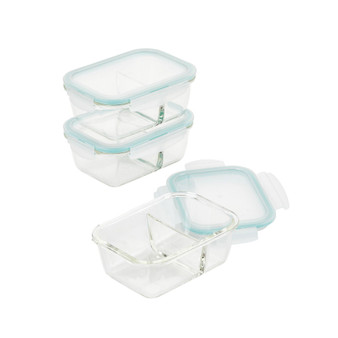 Purely Better™ 6-Pc. 25-Oz. Divided Food Storage Containers
