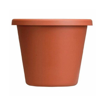 Plastic Classic Pot, Clay Color, 6-Inch