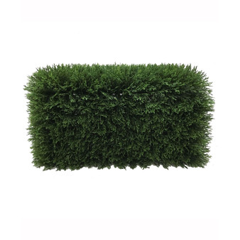 Artificial Green Cedar Hedge, Uv Resistant
