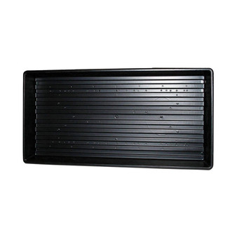 TRAY Plastic Plant Tray, 11 x 22, Black