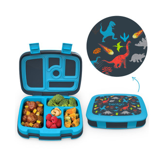 Kids Prints Leak-Proof Lunch Box - Dinosaur