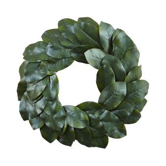 24" Magnolia Leaf Wreath