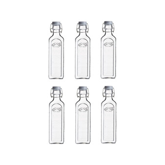 Clip Top Bottle 20 oz, Set of 6