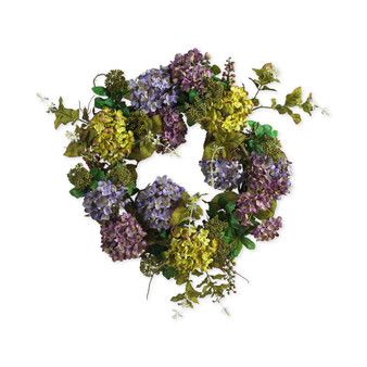 24" Hydrangea Wreath