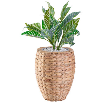 Round Floor Planter with Pot, Small