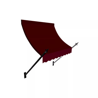 6' New Orleans Spear Awning, 31" H x 16" D