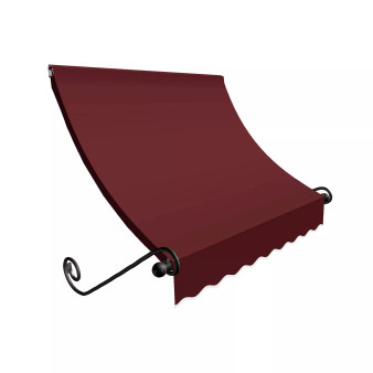 5' Charleston Window/Entry Awning, 18" H x 36" D