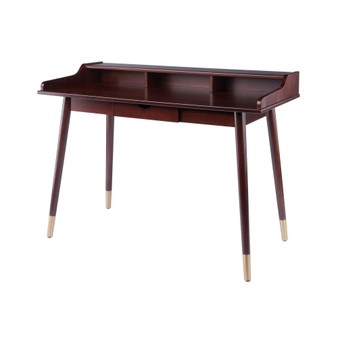 Sonja 34.09" Wood Writing Desk