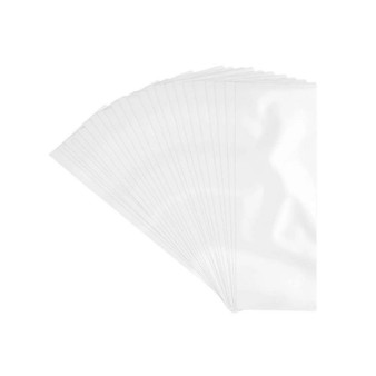 3 x 11 Inches Clear Cellophane Candy Bags With Ties - 200 Piece