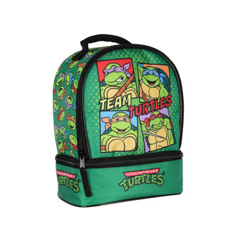 Nickelodeon Team Dual Compartment Lunch Box Bag