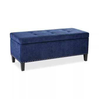Catarina Fabric Storage Bench