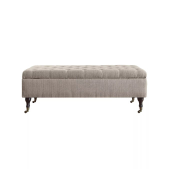 Elle Décor Collette Tufted Storage Bench
