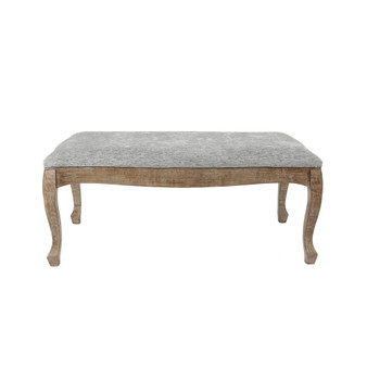Upholstered Linen Entryway and Bedroom Bench