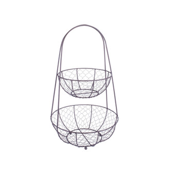 Chicken Wire Tiered Stand