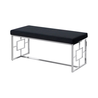 Louie Stainless Steel Bench