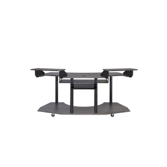 Eleazar Computer Desk, Black Oak 92890