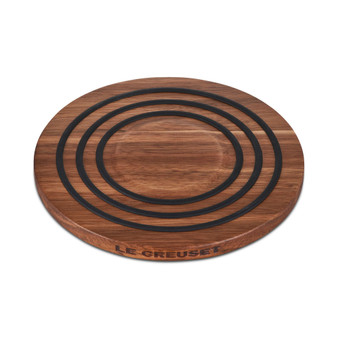 8" Magnetic Heat Resistant Acacia Wood Trivet