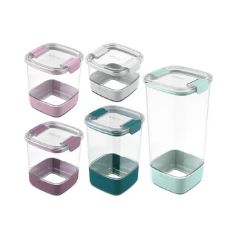 Plastic Canister Set, 10 Piece
