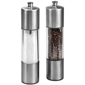 Everyday Stainless Steel Salt & Pepper Mill Gift Set
