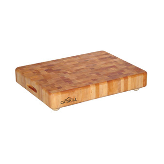 End Grain Chopping Block With Feet