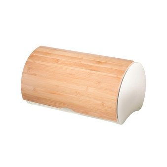 8.5" Bread Box with Bamboo Lid