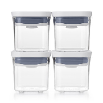 Pop 4-Pc. Mini Food Storage Container Set