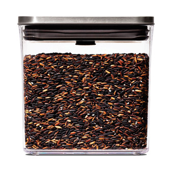 Steel POP Rectangle Short 1.7-Qt. Food Storage Container