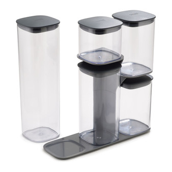 Podium 5-Pc. Stackable Storage Set with Stand