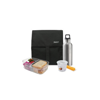 Freezable Lunch Bag and Mod Lunch Bento Set, 5 Piece