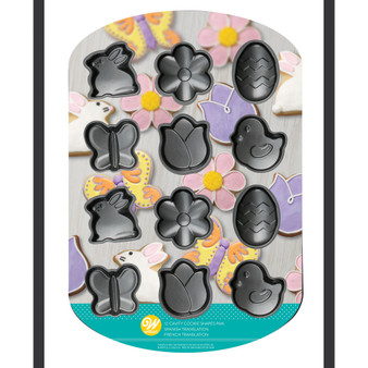 Spring Cookie Mold Pan, 12-Cavity