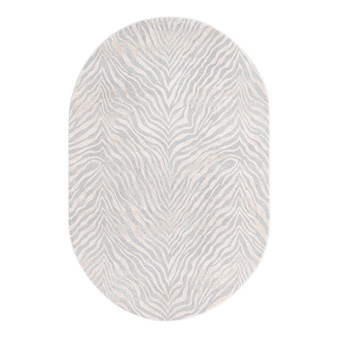 Islin ISL07 5'3" x 8' Oval Area Rug